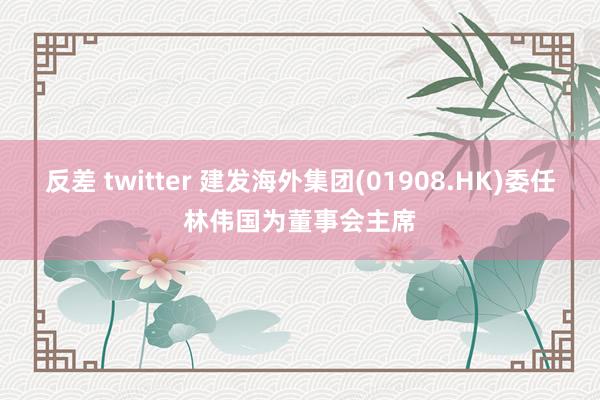 反差 twitter 建发海外集团(01908.HK)委任林伟国为董事会主席