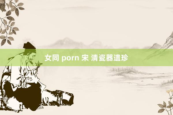 女同 porn 宋 清瓷器遗珍