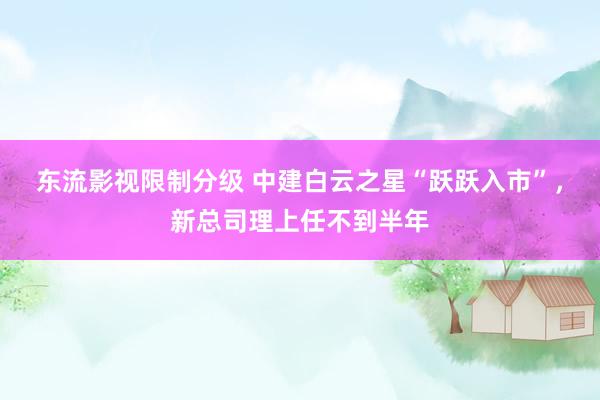 东流影视限制分级 中建白云之星“跃跃入市”，新总司理上任不到半年