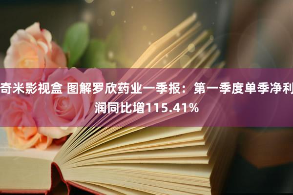 奇米影视盒 图解罗欣药业一季报：第一季度单季净利润同比增115.41%